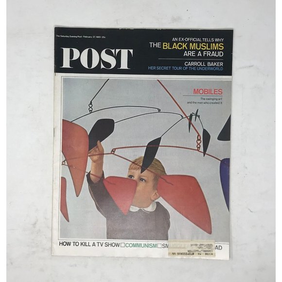 The SATURDAY Evening POST February 27, 1965 - THE BLACK MUSLIMS, UNDERWORLD, MOB - Picture 1 of 16